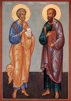 Первоверховные апостолы Петр и Павел