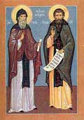 Преподобные Антоний и Феодосий Печерские